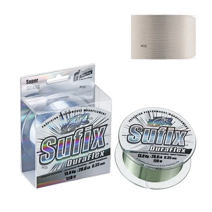 Nylon Sufix Duraflex Clear 150M