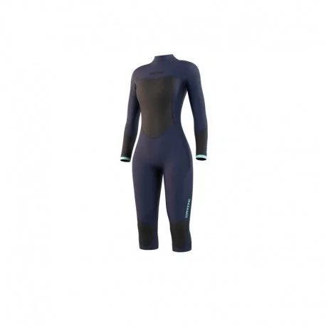 Overknees Neoprene FemmeMystic Brand Longarm Shortleg 3/2 Bzip Flatlock Women – Night Blue 2024