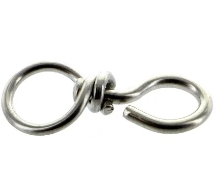 Pack 10 émerillons inox – Image 2