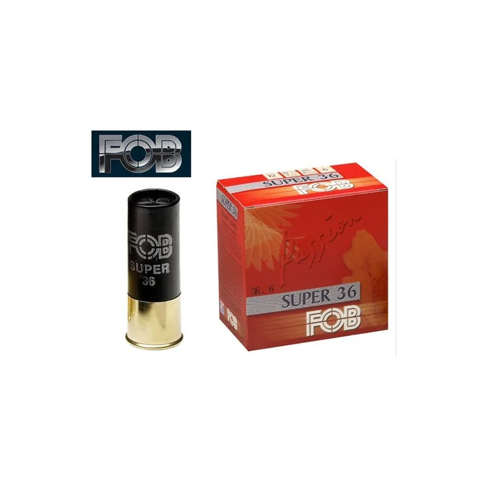 PACK 100 CARTOUCHES FOB 36G N°6