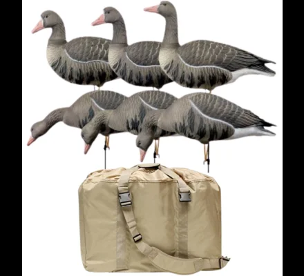 Pack 6 oies rieuses à pattes full HD avec sac de transport XTREM MIGRATEURS