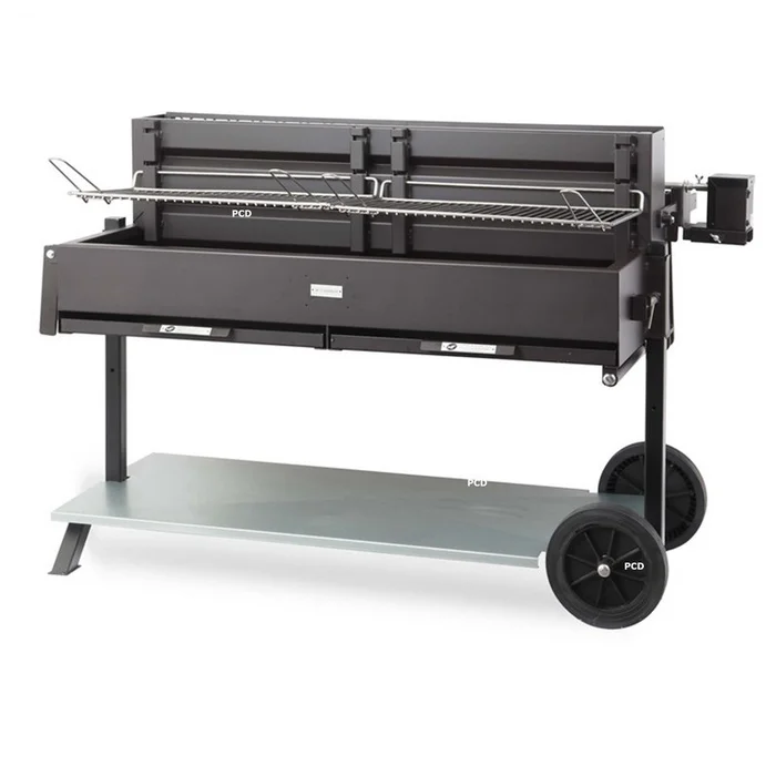Pack Barbecue Charbon Et Chariot Le Marquier Mechoui 120 x 32cm