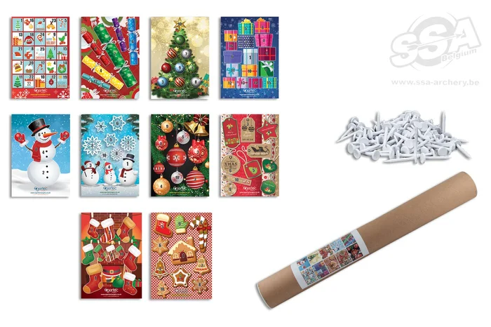 Pack DE 10 BLASONS NOEL