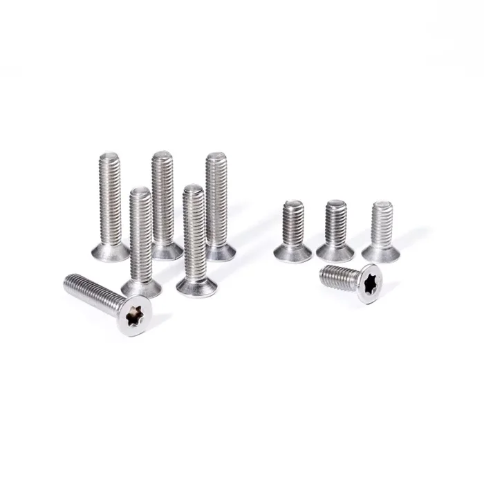 Pack Visserie inox Torx pour foil M6
