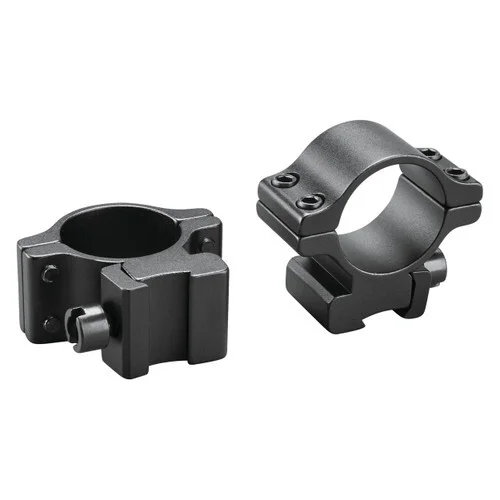 Paire colliers aluminium Tasco pour Rail 11 mm – Diamètre 25,4 mm – Moyen – Noir mat