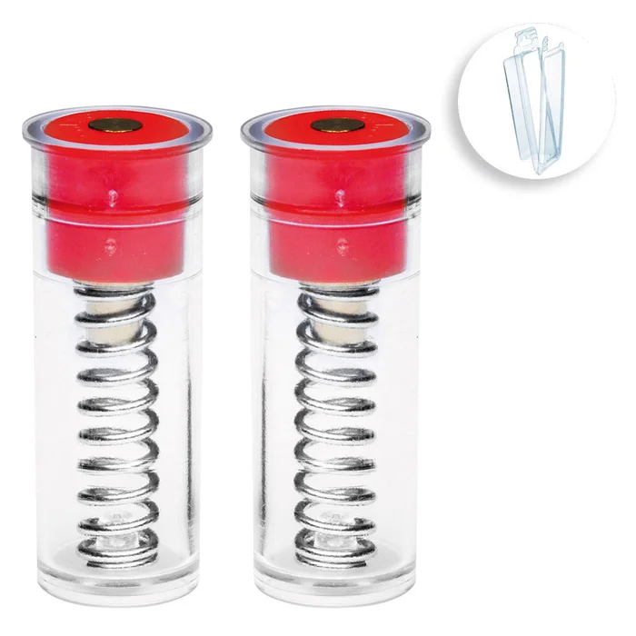 Paire de douilles amortisseur plastique vendue sous blister – calibre 12