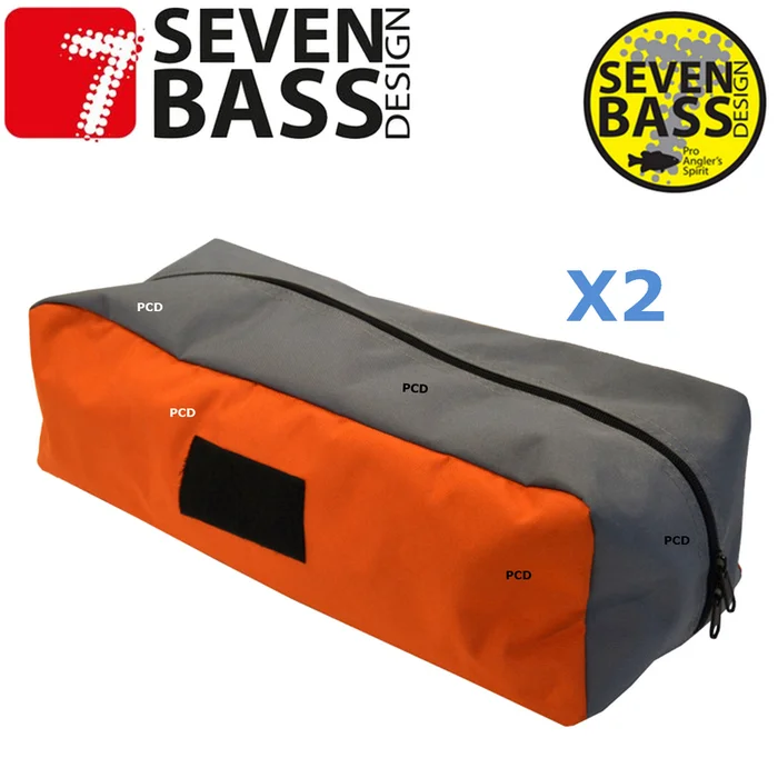 PAIRE DE SACOCHES POUR FLOAT TUBE SEVEN BASS BOLT