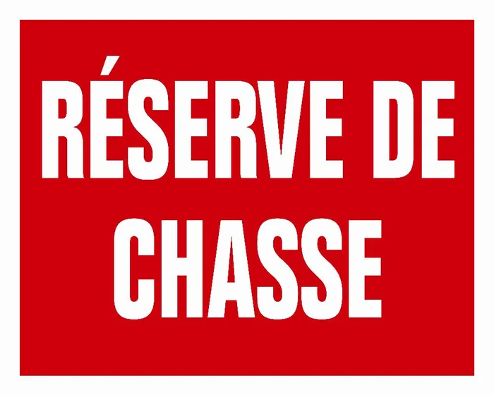 PANNEAU AKILUX RESERVE DE CHASSE