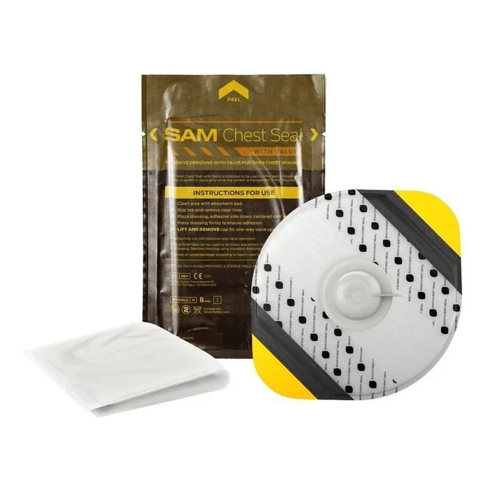 Pansement SAM Medical Chest Seal avec Valve
