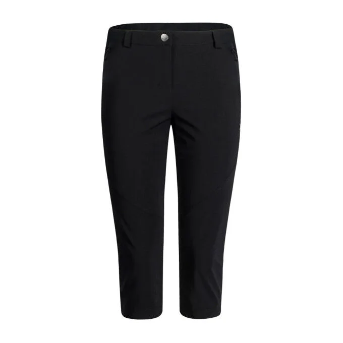 Pantalon 3/4 femme Montura Focus Pirata – Noir