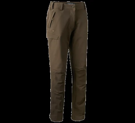 Pantalon Ann Stretch Strike femme marron Deerhunter