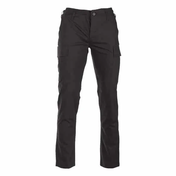 PANTALON BDU NOIR RIPSTOP SLIM FIT