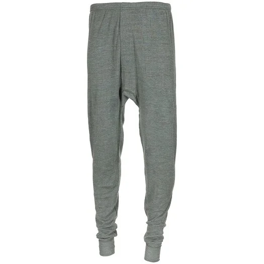 Pantalon caleçon long Fecsa Base Layer, homme, ignifuge, gris