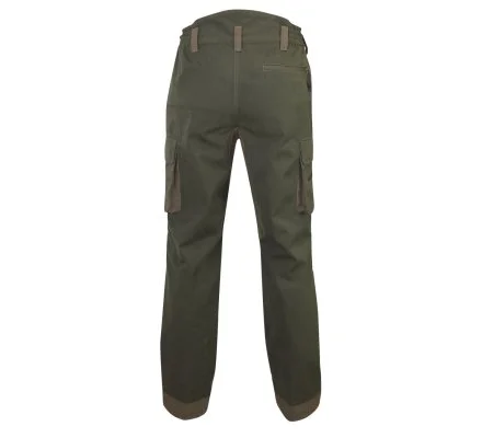 Pantalon de chasse Geai bicolore kaki /marron LMA – Image 2
