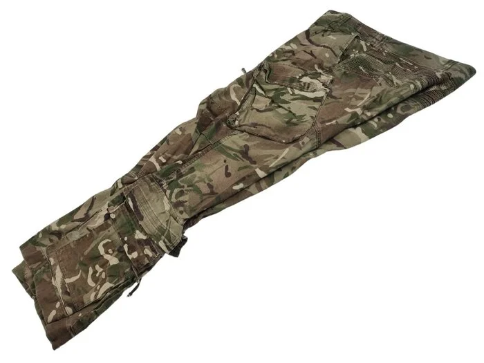Pantalon de combat BDU de l’armée britannique « Aircrew », retardateur de flamme, camouflage MTP