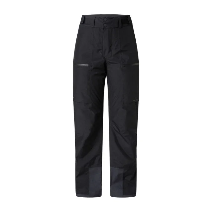 Pantalon de ski Femme Haglofs Latnja GTX – True Black