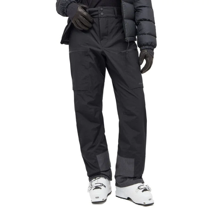 Pantalon de ski Femme Haglofs Latnja GTX – True Black – Image 4
