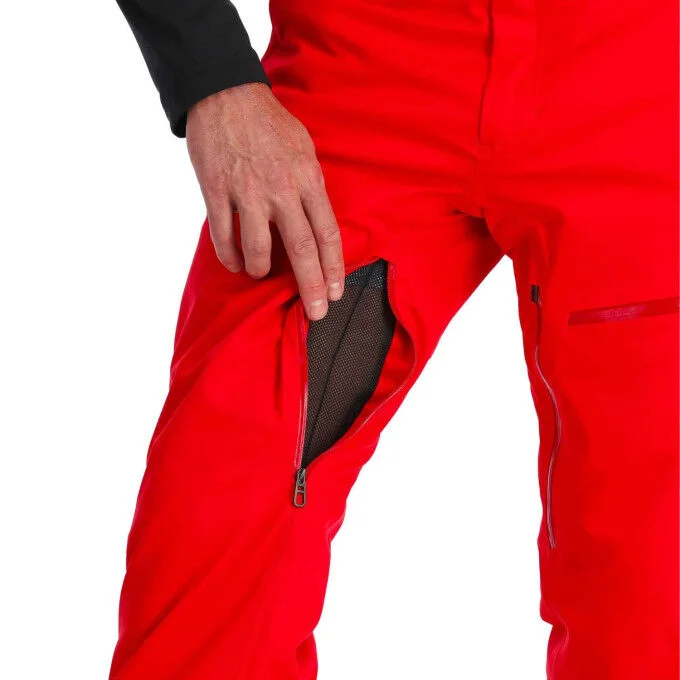 Pantalon de ski Homme Spyder Dare Pants Lengths – Spyder Red – Image 4