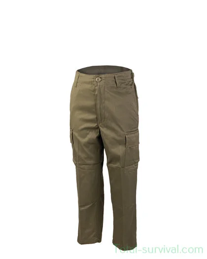 Pantalon enfant Mil-Tec BDU, vert olive