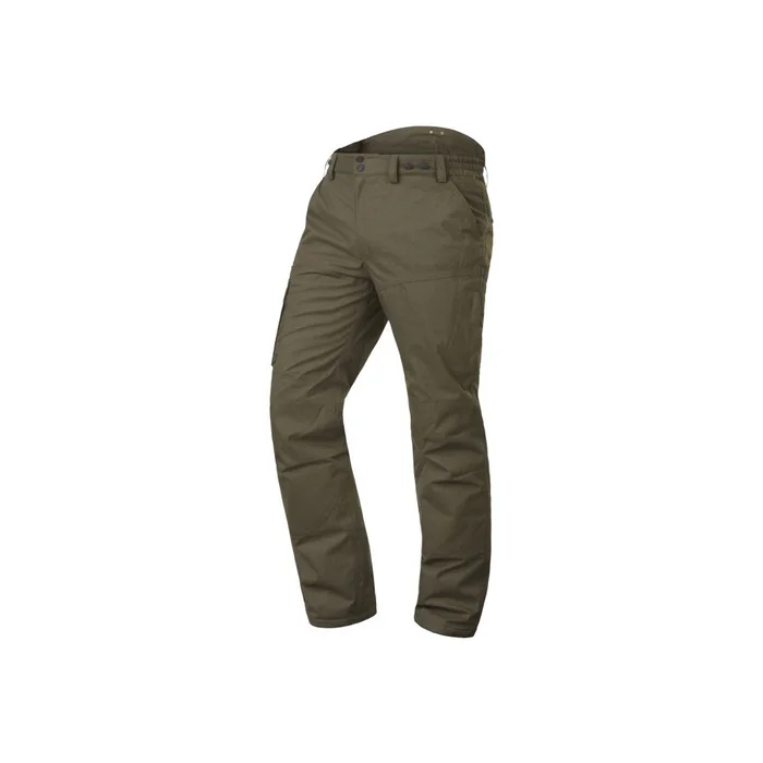 Pantalon Étanche avec Finitions Suédées et Bretelles Amovibles