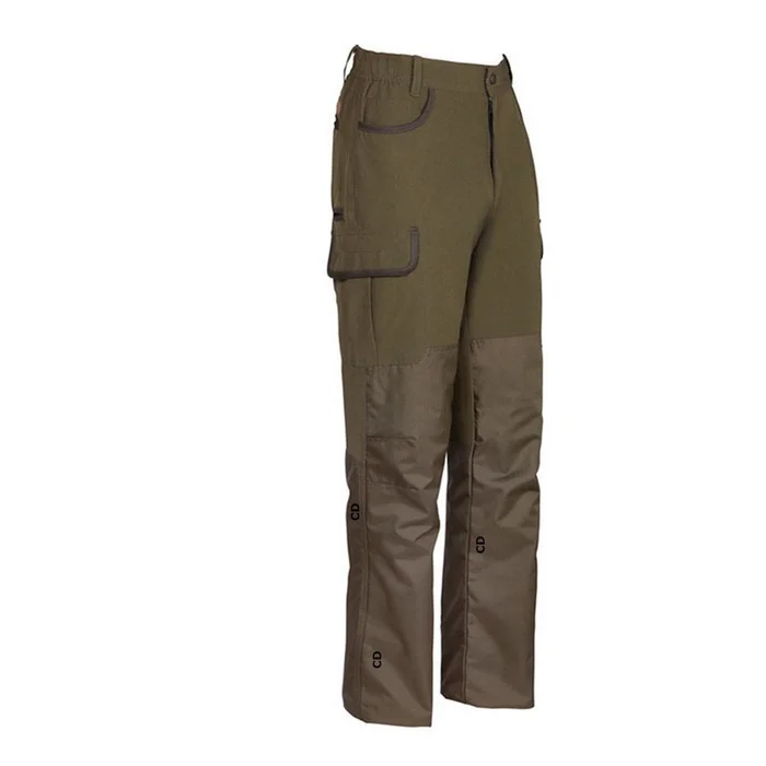 Pantalon Homme Percussion Hyperstretch Renforcé Savane Kaki