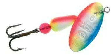 Panther Martin UV In-Line Spinner, n°4, 4,5 g, orange blanc bleu
