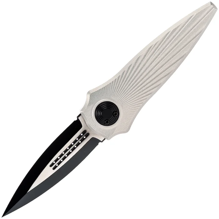 Paragon Asheville Steel Warlock Tapered Two Tone Black and Grey