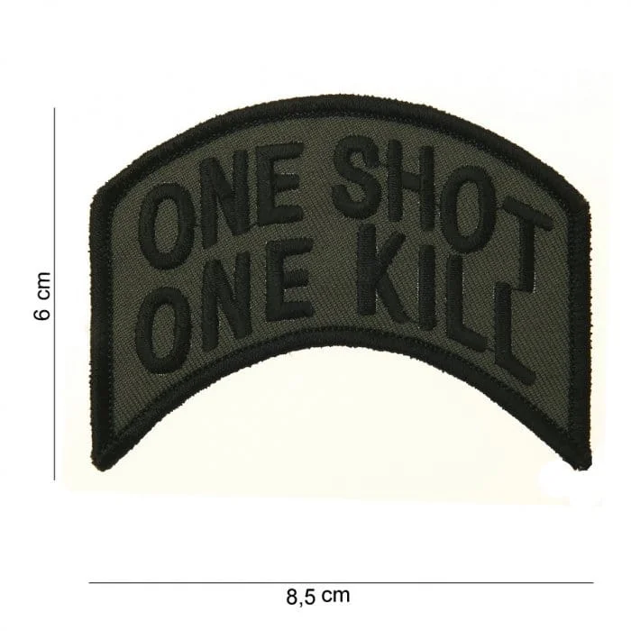PATCH TISSUS – ONE SHOT ONE KILL