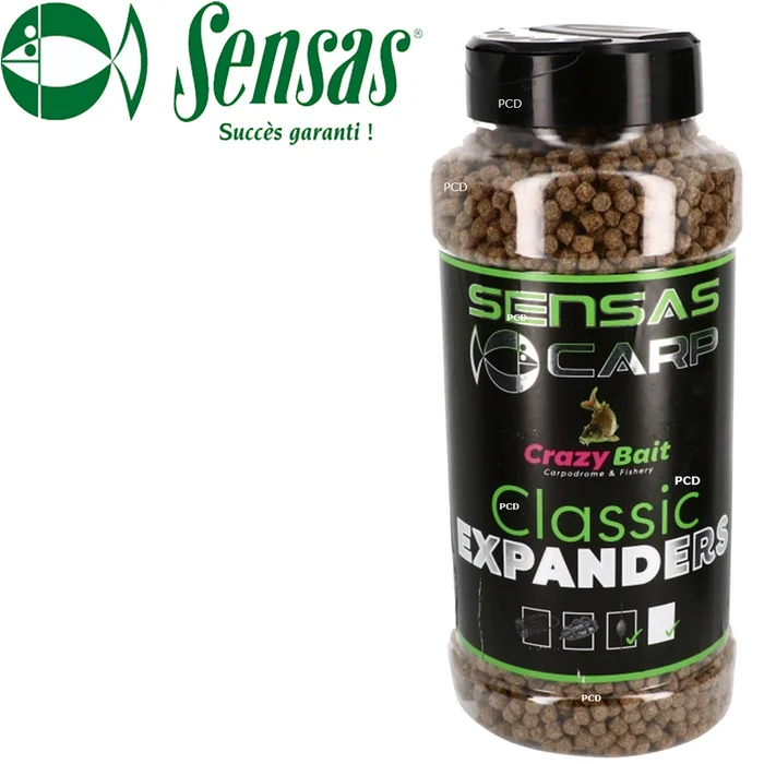 PELLETS SENSAS EXPANDERS CLASSIC 4MM 400G
