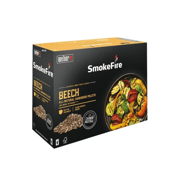 Pellets Weber FSC Hêtre 8Kg