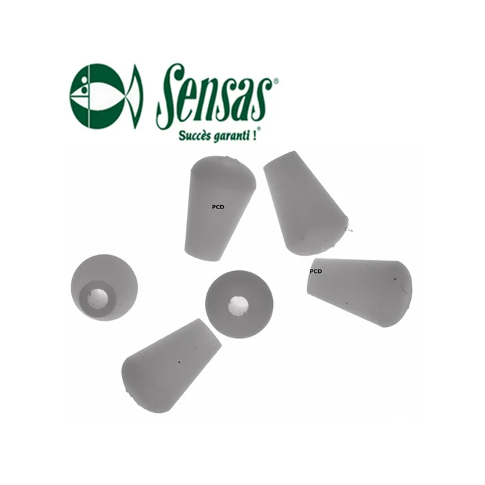 PERLE PTFE ELASTIQUE SENSAS CARPE PAR 6