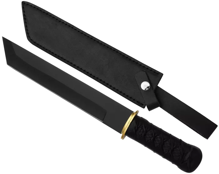 Petit katana Wakizashi 38cm lame carbone tanto