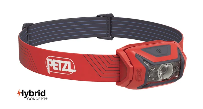 Petzl Lampe Frontale Actik Rouge