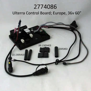 Pièce de moteur de pêche à la traîne Minn Kota – 2774086 – CARTE DE COMMANDE PRINCIPALE, EUR, 36 V, SERVICE ULTERRA 60″
