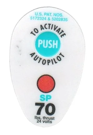 Pièce de moteur de pêche à la traîne Minn Kota – AUTOCOLLANT, COUVERTURE, RT SP 70/AP – 2305656