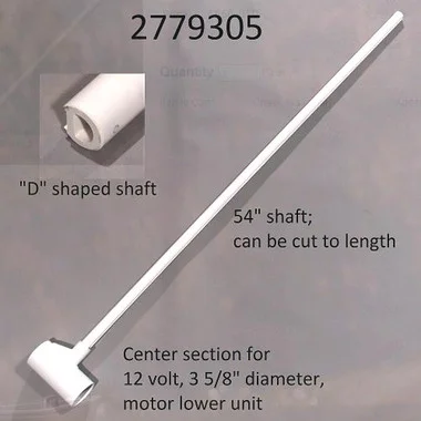 Pièce de moteur de pêche à la traîne Minn Kota – CTR HSG ASY,CB,55,SW,W/TUBE (54″) – 2779305