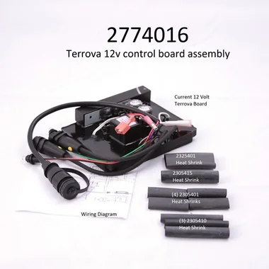 Pièce de moteur de pêche à la traîne Minn Kota – CTRL BRD,12V TERROVA,w/SHRINKS – 2774016