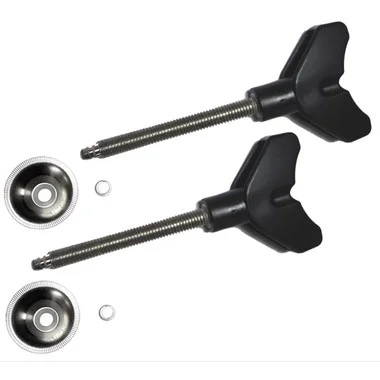 Pièce de moteur de pêche à la traîne Minn Kota – KIT DE COLLIER DE VIS DE SUPPORT DE TRANSOM – 2881380