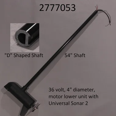 Pièce de moteur de pêche à la traîne Minn Kota – MTR/TUBE ASM101#54&Prime;TRV/US(N/A) (OBSOLÈTE) – 2777053