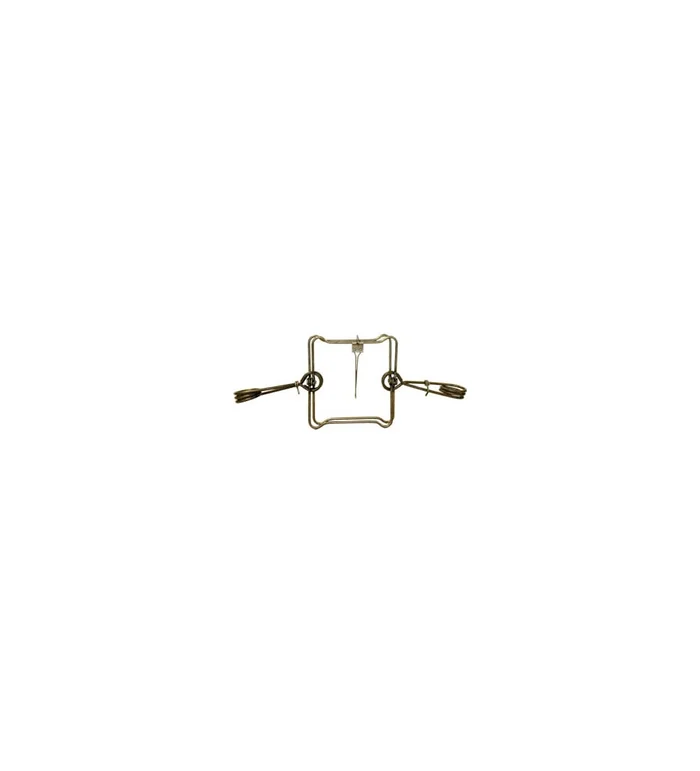 Piège en X 13 cm avec 2 ressorts