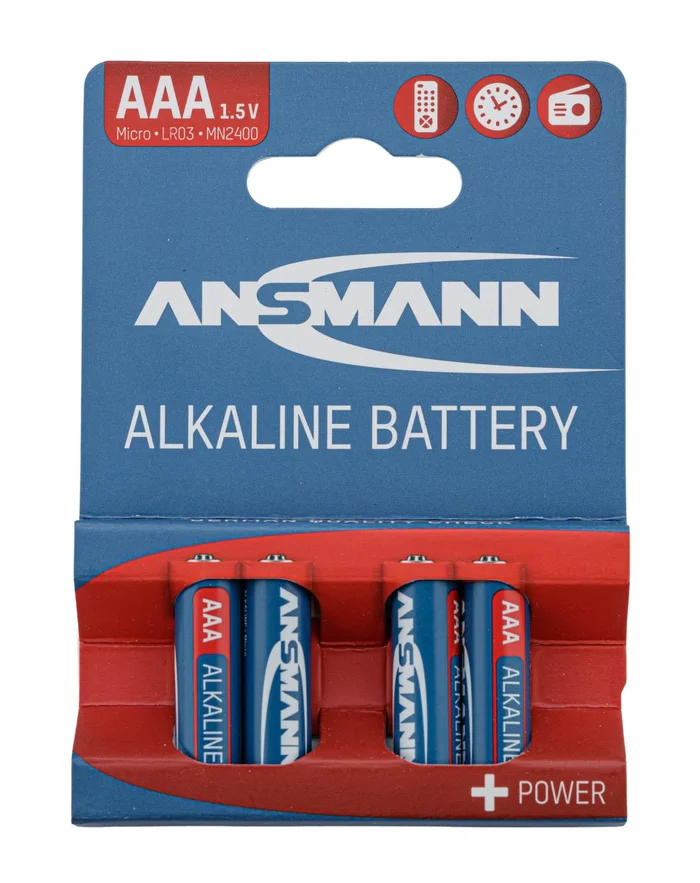 Piles alcalines LR03 AAA – Ansmann