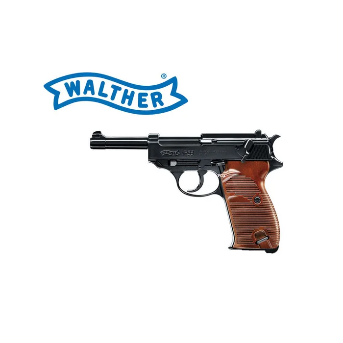 PISTOLET CO2 P38 METAL BLOW BACK WALTHER