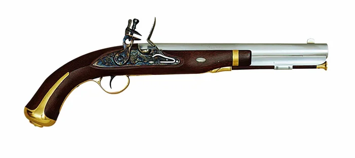 Pistolet Harper’s Ferry (1805-1808) à silex cal. .58