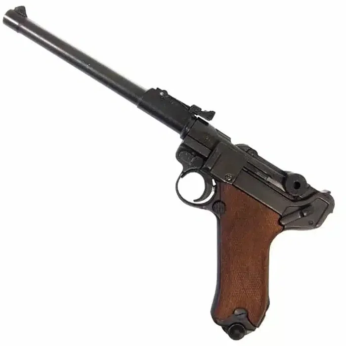 Pistolet Luger P08 Parabellum 34.50cm Crosse Bois – Denix