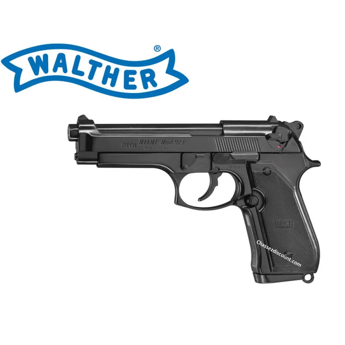 PISTOLET MIAMI 92F NOIR WALTHER