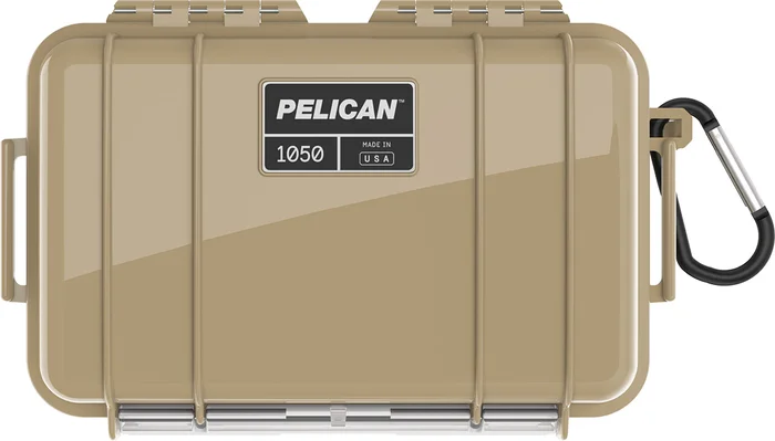 PL1050TANBLK – Pelican Case 1050 Tan