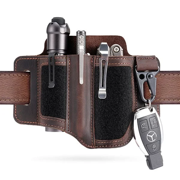 PL3AB – VIPERADE PL3 Étui multi-outils en cuir avec Zone de Patch et Porte-Stylo Scellé