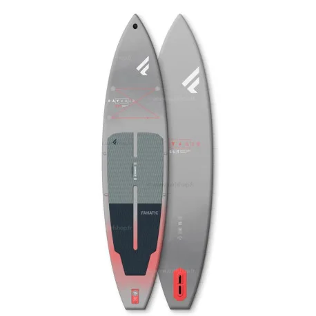 Planches SUP GonflablesFanatic Ray Air SLT – Gris/Rouge 2025