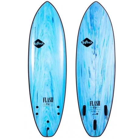 Planches Surf en moussesoftech Flash eric geiselman aqua marble