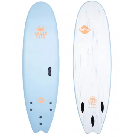Planches Surf en moussesoftech Handshaped Sally Fitzgibbons Mist